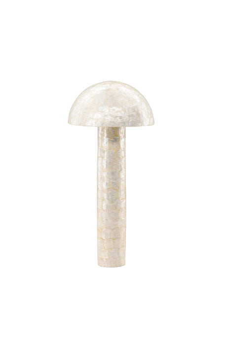 Lindön Stehlampe - hellgrau/Capiz - Stehlampen - ALVAHOME
