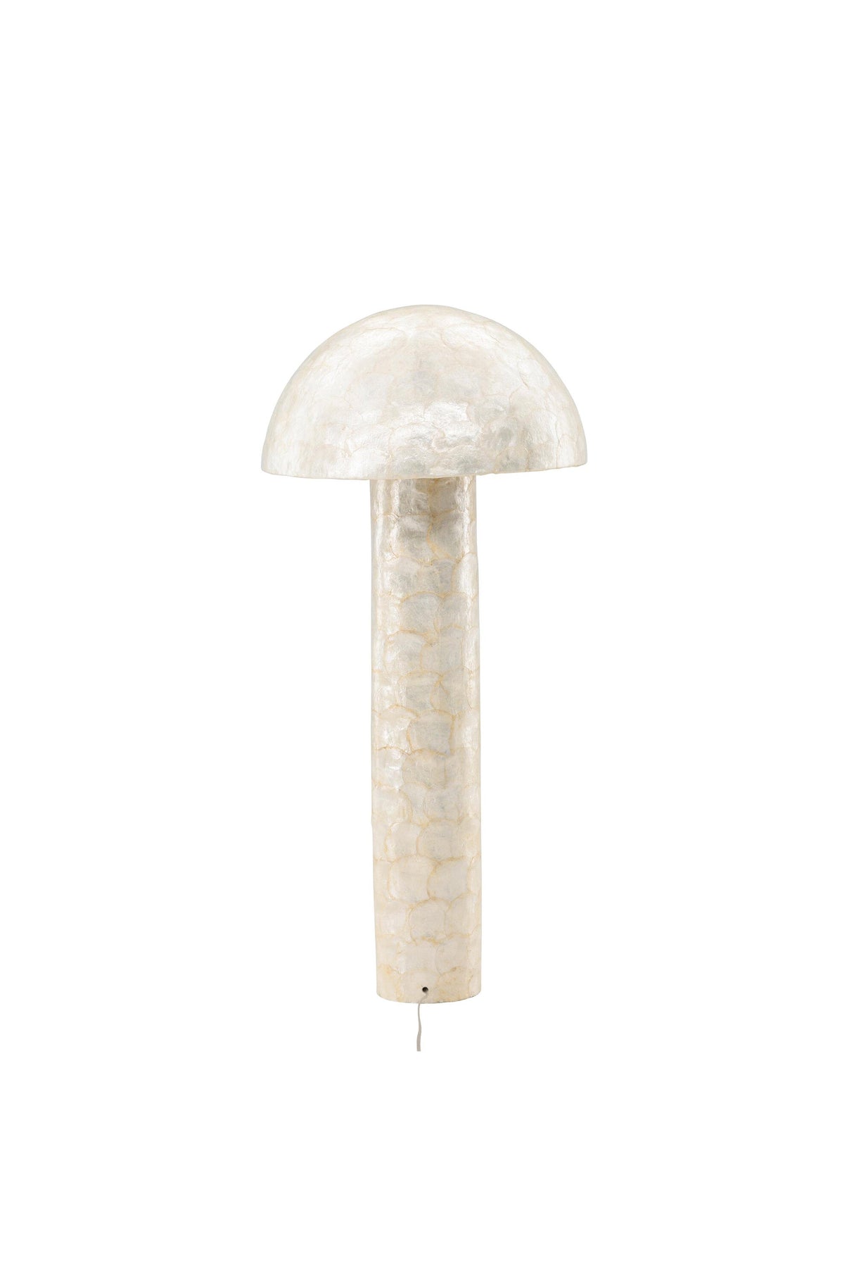 Lindön Stehlampe - hellgrau/Capiz - Stehlampen - ALVAHOME