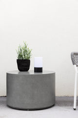 Lissabon Outdoor - Beistelltisch - grau/Aluminum - Outdoor - Beistelltische - ALVAHOME