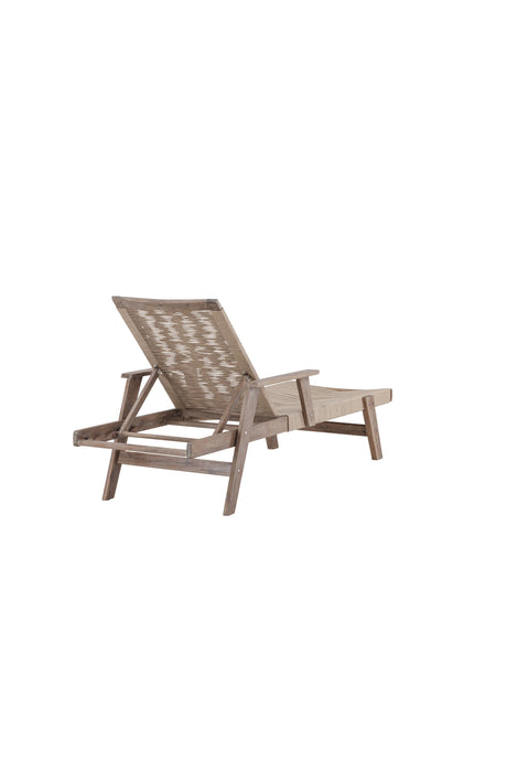 Little John Outdoor Sun - Lounge - braun/Akazie - Outdoor Sun - Lounges - ALVAHOME
