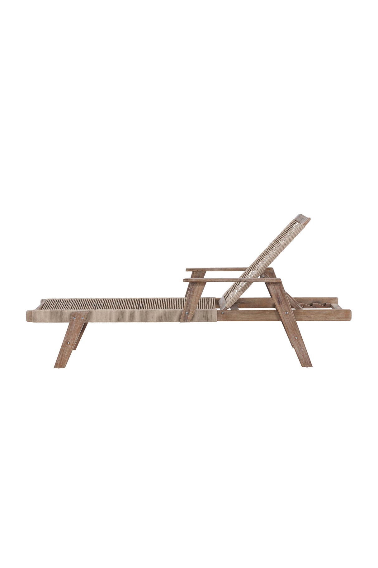 Little John Outdoor Sun - Lounge - braun/Akazie - Outdoor Sun - Lounges - ALVAHOME