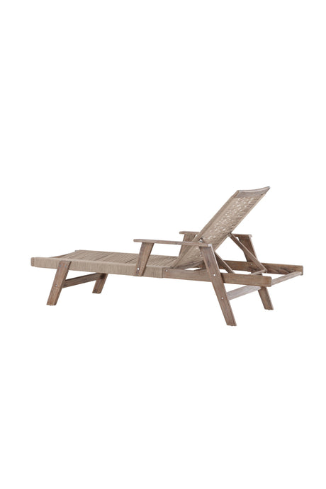 Little John Outdoor Sun - Lounge - braun/Akazie - Outdoor Sun - Lounges - ALVAHOME