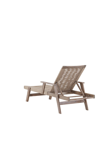 Little John Outdoor Sun - Lounge - braun/Akazie - Outdoor Sun - Lounges - ALVAHOME