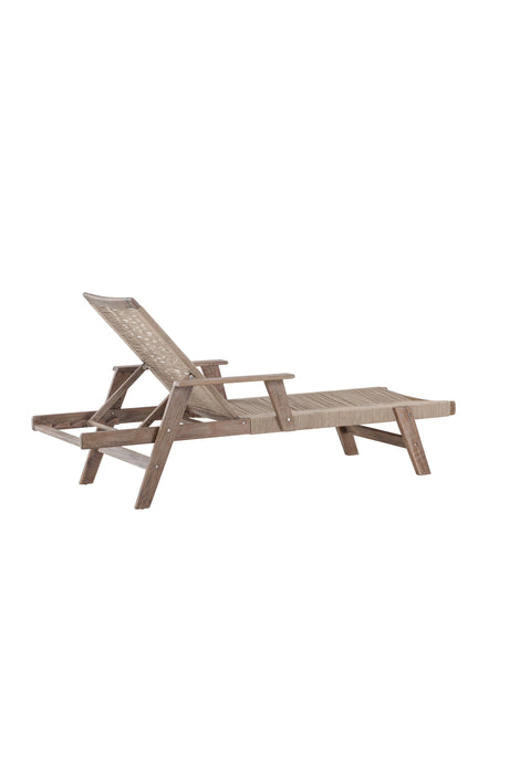 Little John Outdoor Sun - Lounge - braun/Akazie - Outdoor Sun - Lounges - ALVAHOME