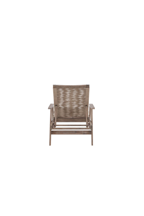 Little John Outdoor Sun - Lounge - braun/Akazie - Outdoor Sun - Lounges - ALVAHOME