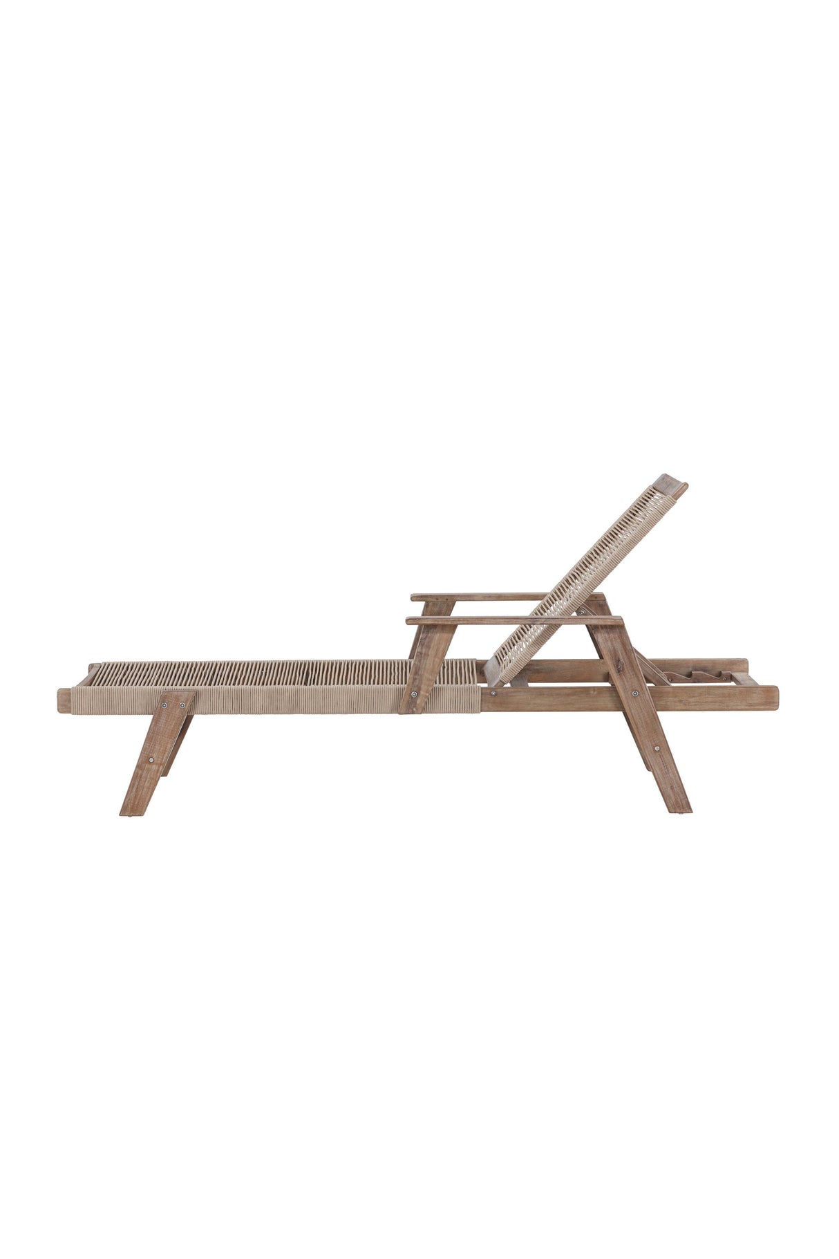 Little John Outdoor Sun - Lounge - braun/Akazie - Outdoor Sun - Lounges - ALVAHOME