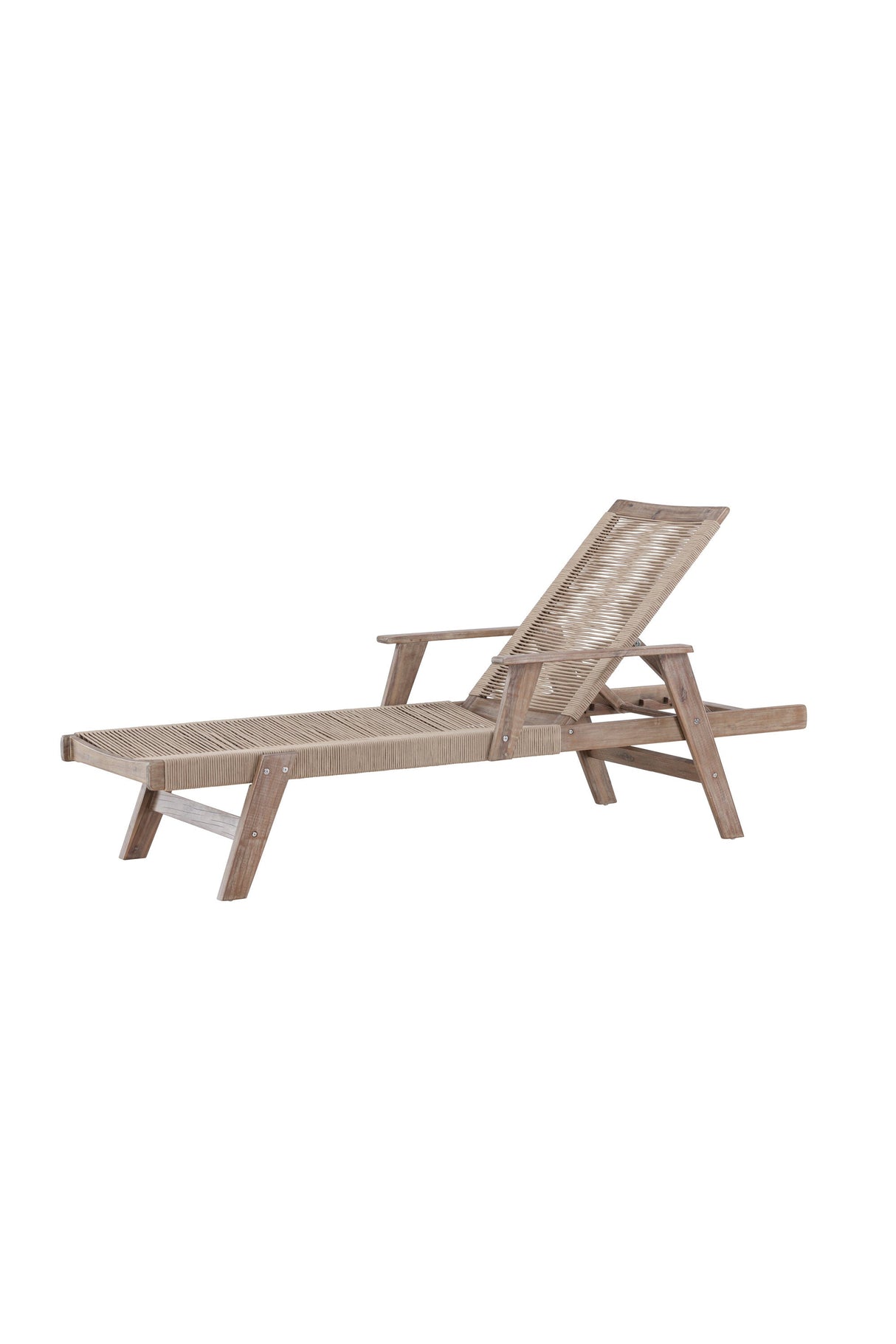 Little John Outdoor Sun - Lounge - braun/Akazie - Outdoor Sun - Lounges - ALVAHOME