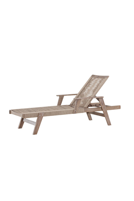 Little John Outdoor Sun - Lounge - braun/Akazie - Outdoor Sun - Lounges - ALVAHOME