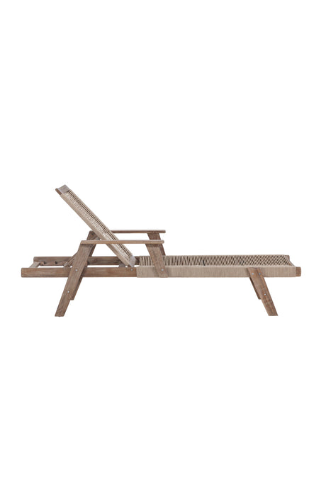Little John Outdoor Sun - Lounge - braun/Akazie - Outdoor Sun - Lounges - ALVAHOME