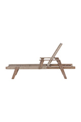 Little John Outdoor Sun - Lounge - braun/Akazie - Outdoor Sun - Lounges - ALVAHOME