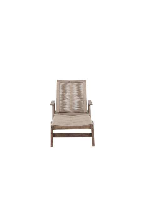 Little John Outdoor Sun - Lounge - braun/Akazie - Outdoor Sun - Lounges - ALVAHOME