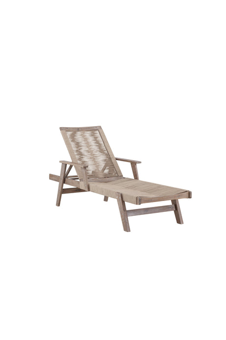 Little John Outdoor Sun - Lounge - braun/Akazie - Outdoor Sun - Lounges - ALVAHOME