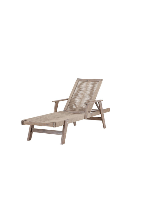 Little John Outdoor Sun - Lounge - braun/Akazie - Outdoor Sun - Lounges - ALVAHOME