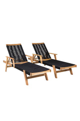 Little John Outdoor Sun - Lounge - natur/Akazie - Outdoor Sun - Lounges - ALVAHOME