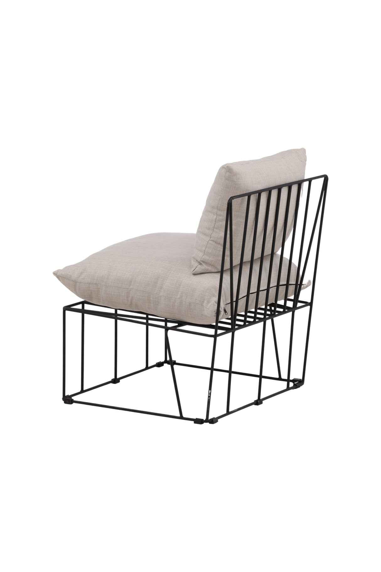 Livonia Lounge - Stuhl - beige/Polyester - Leinen - Lounge - Stühle - ALVAHOME