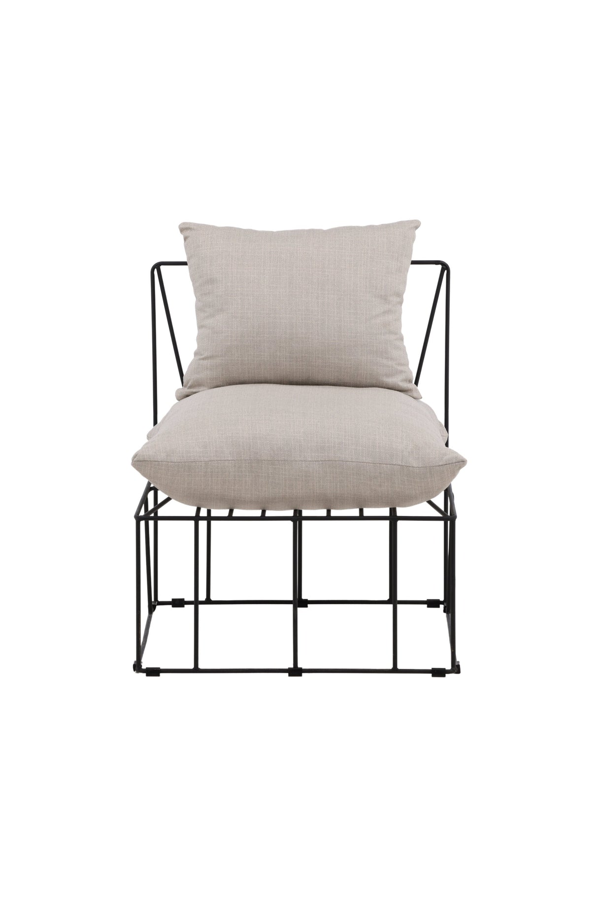 Livonia Lounge - Stuhl - beige/Polyester - Leinen - Lounge - Stühle - ALVAHOME