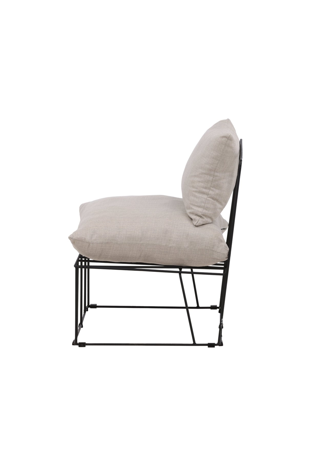 Livonia Lounge - Stuhl - beige/Polyester - Leinen - Lounge - Stühle - ALVAHOME