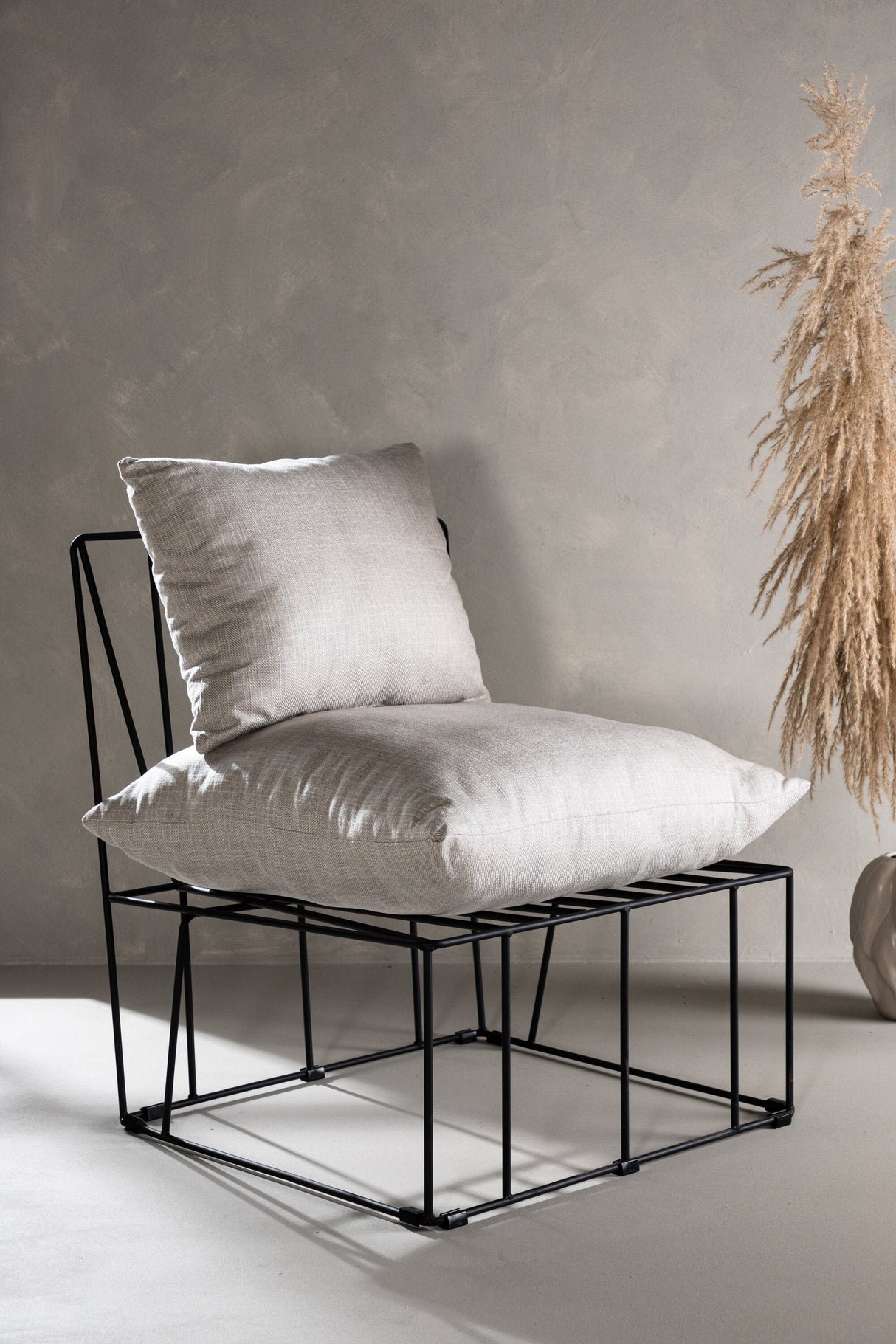Livonia Lounge - Stuhl - beige/Polyester - Leinen - Lounge - Stühle - ALVAHOME
