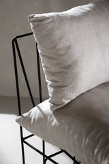 Livonia Lounge - Stuhl - beige/Polyester - Leinen - Lounge - Stühle - ALVAHOME