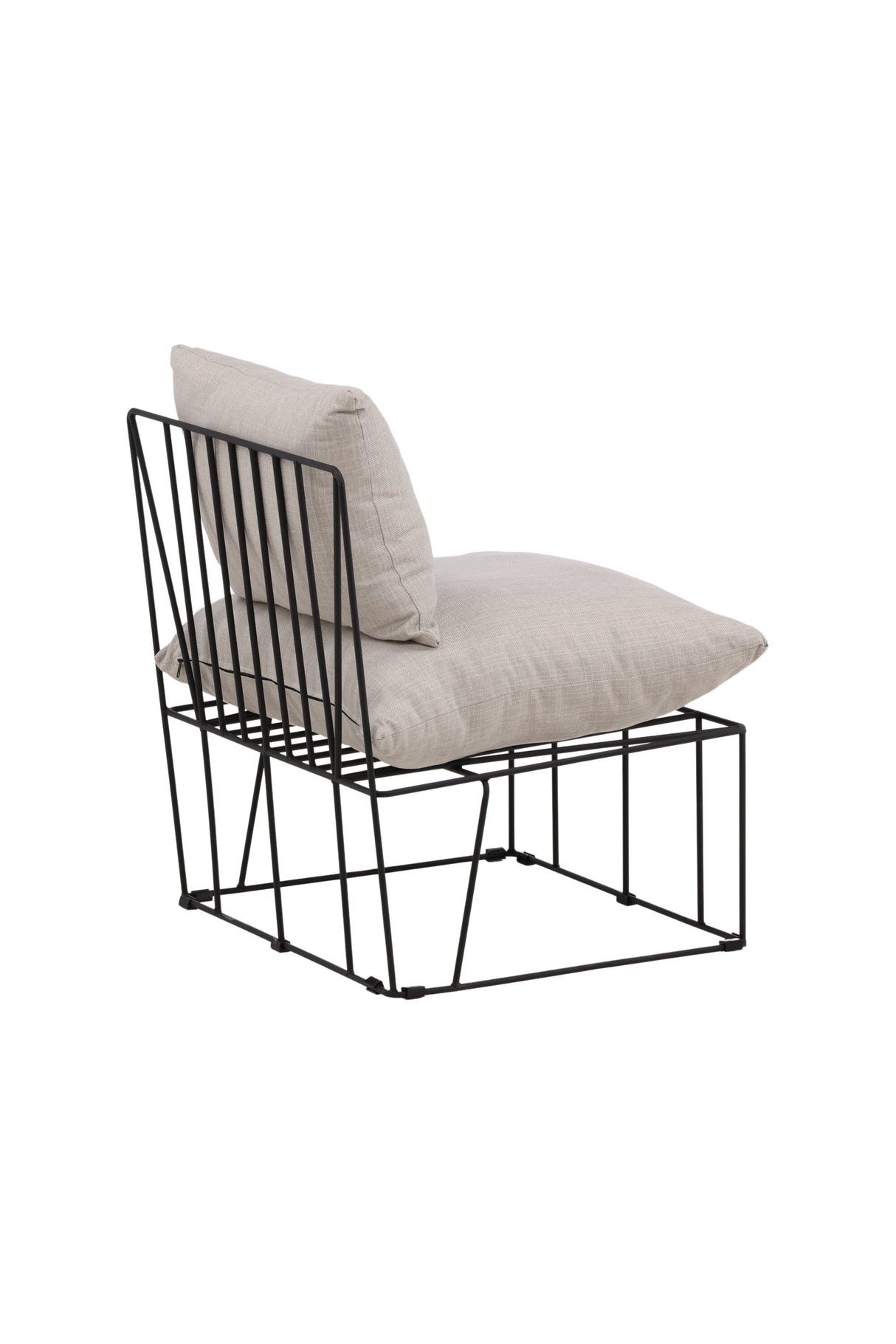 Livonia Lounge - Stuhl - beige/Polyester - Leinen - Lounge - Stühle - ALVAHOME