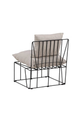 Livonia Lounge - Stuhl - beige/Polyester - Leinen - Lounge - Stühle - ALVAHOME