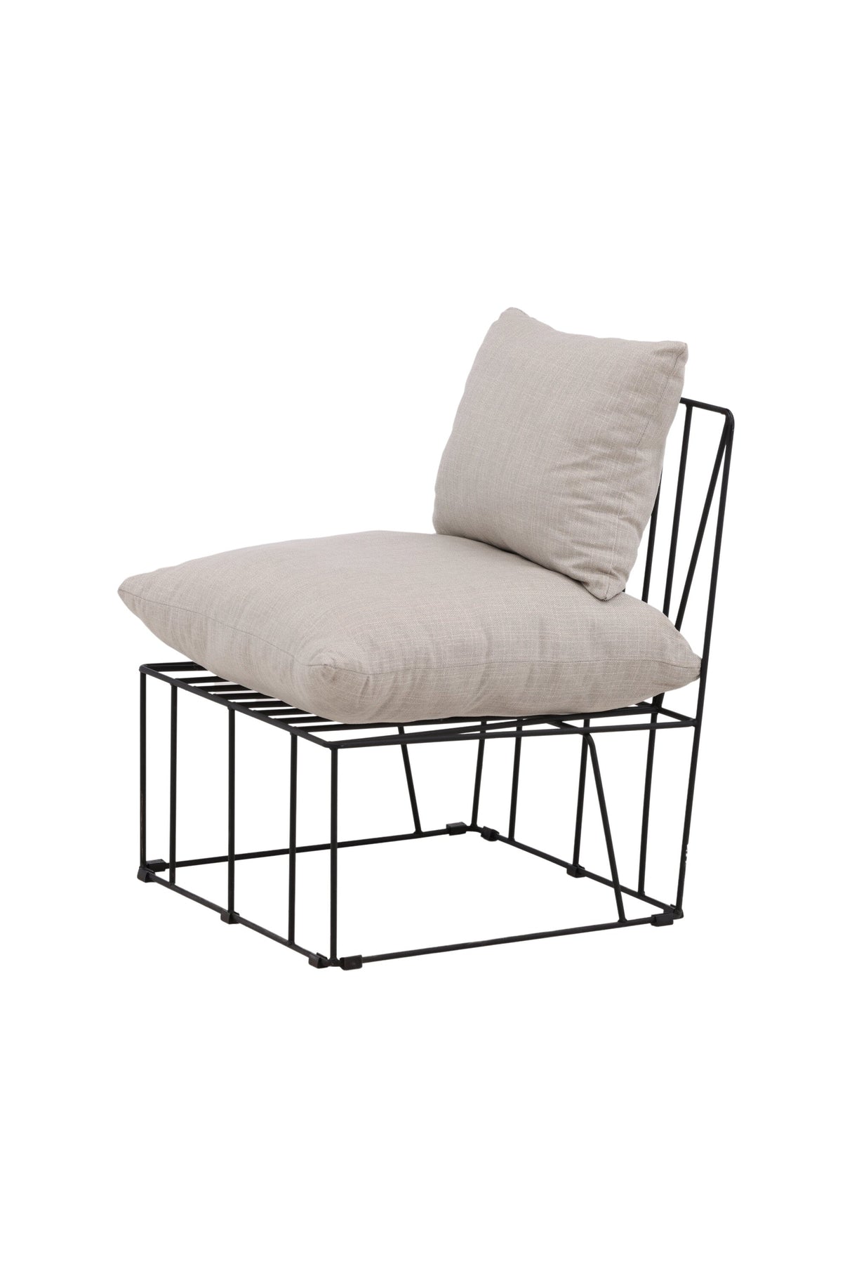 Livonia Lounge - Stuhl - beige/Polyester - Leinen - Lounge - Stühle - ALVAHOME