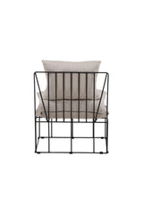 Livonia Lounge - Stuhl - beige/Polyester - Leinen - Lounge - Stühle - ALVAHOME