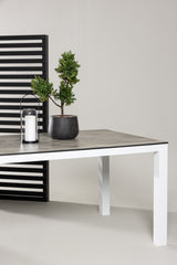 Llama Outdoor - Esstisch rechteckig - grau/Aluminum - Outdoor - Esstische (rechteckig) - ALVAHOME