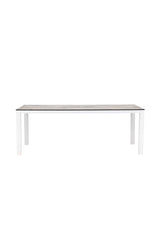 Llama Outdoor - Esstisch rechteckig - grau/Aluminum - Outdoor - Esstische (rechteckig) - ALVAHOME