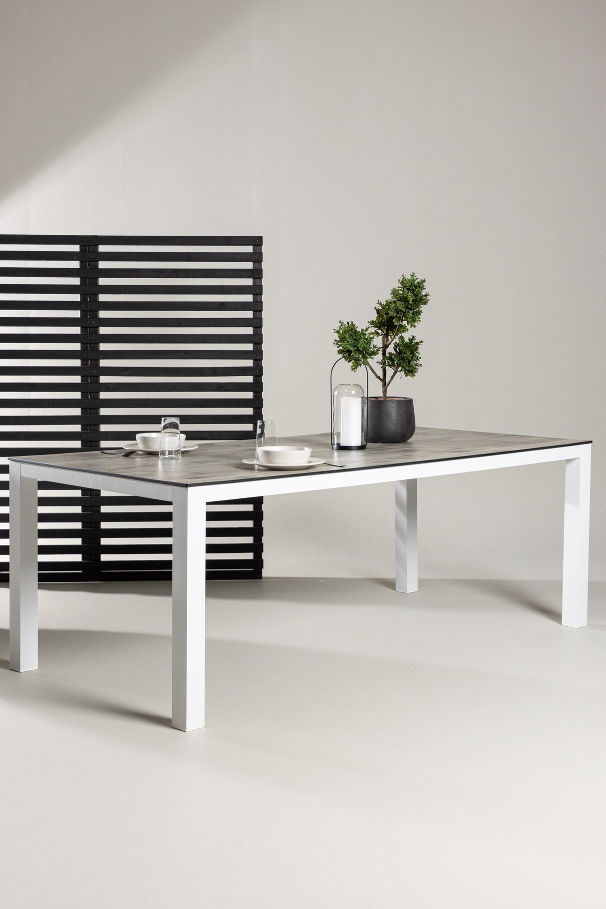 Llama Outdoor - Esstisch rechteckig - grau/Aluminum - Outdoor - Esstische (rechteckig) - ALVAHOME