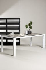 Llama Outdoor - Esstisch rechteckig - grau/Aluminum - Outdoor - Esstische (rechteckig) - ALVAHOME
