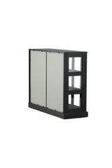 Lock Schrank - schwarz/MDF - Schränke - ALVAHOME