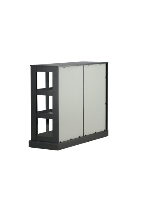Lock Schrank - schwarz/MDF - Schränke - ALVAHOME