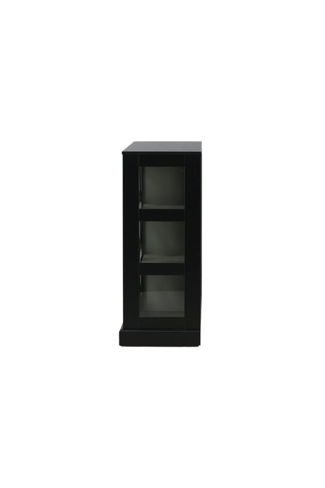 Lock Schrank - schwarz/MDF - Schränke - ALVAHOME
