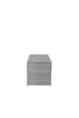 London Kissenbox - grau/Weidengeflecht - Kissenboxen - ALVAHOME
