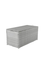 London Kissenbox - grau/Weidengeflecht - Kissenboxen - ALVAHOME