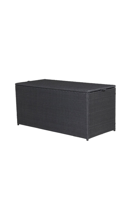London Kissenbox - schwarz/Weidengeflecht - Kissenboxen - ALVAHOME