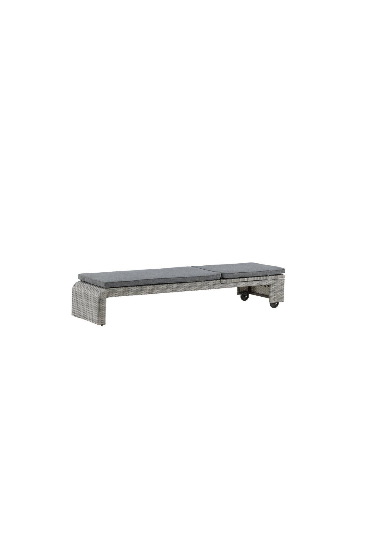 London Outdoor Sun - Lounge - grau/Weidengeflecht - Outdoor Sun - Lounges - ALVAHOME