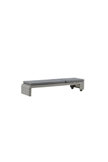 London Outdoor Sun - Lounge - grau/Weidengeflecht - Outdoor Sun - Lounges - ALVAHOME