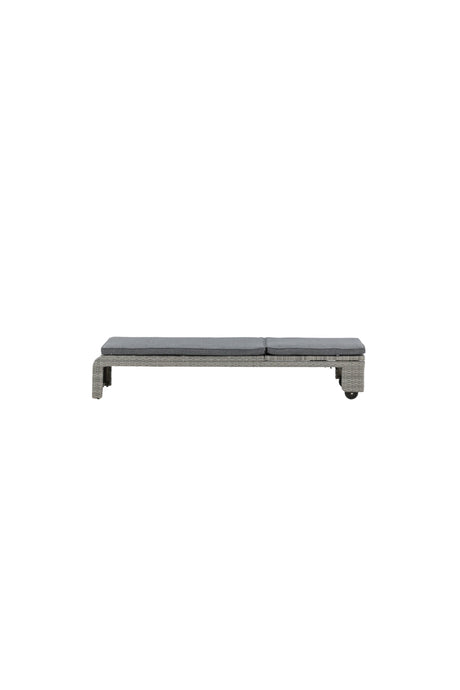 London Outdoor Sun - Lounge - grau/Weidengeflecht - Outdoor Sun - Lounges - ALVAHOME