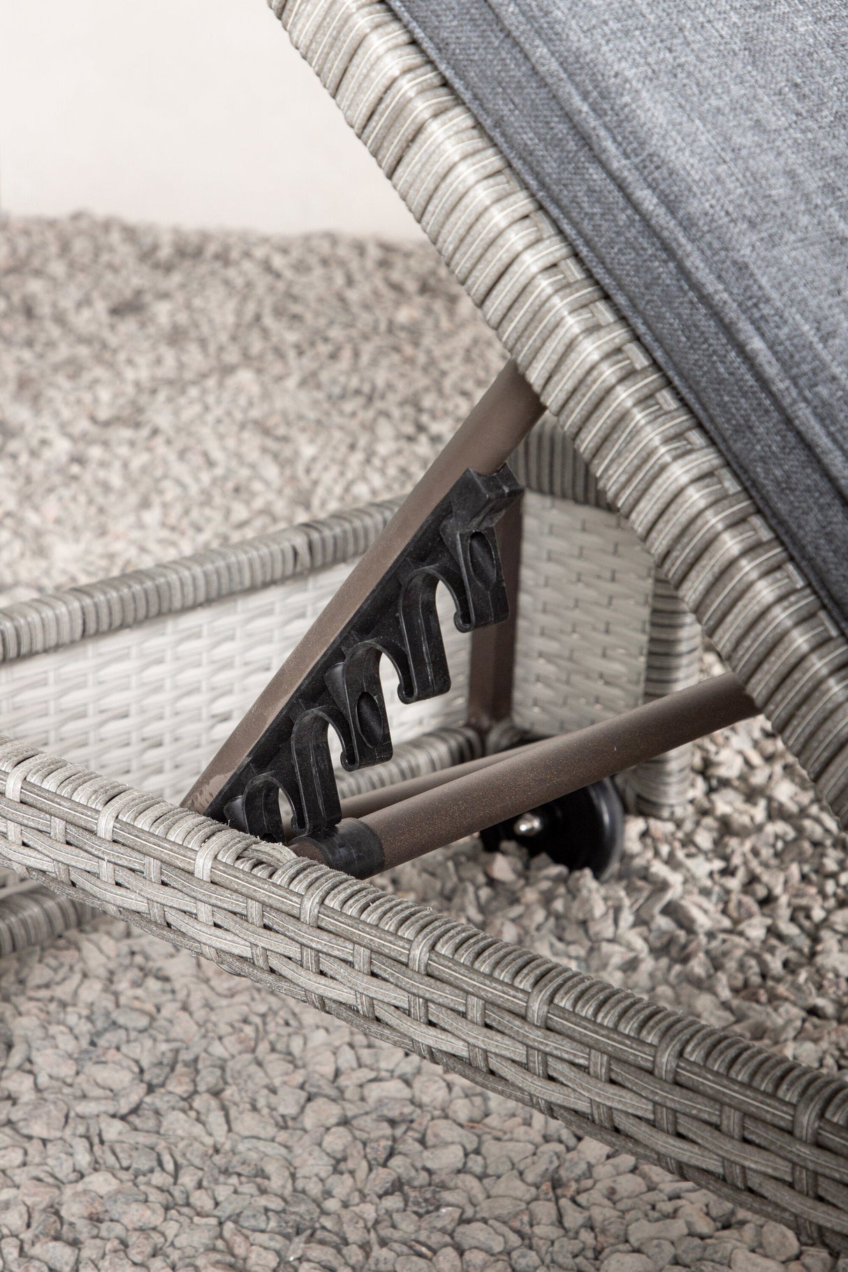 London Outdoor Sun - Lounge - grau/Weidengeflecht - Outdoor Sun - Lounges - ALVAHOME