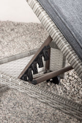 London Outdoor Sun - Lounge - grau/Weidengeflecht - Outdoor Sun - Lounges - ALVAHOME