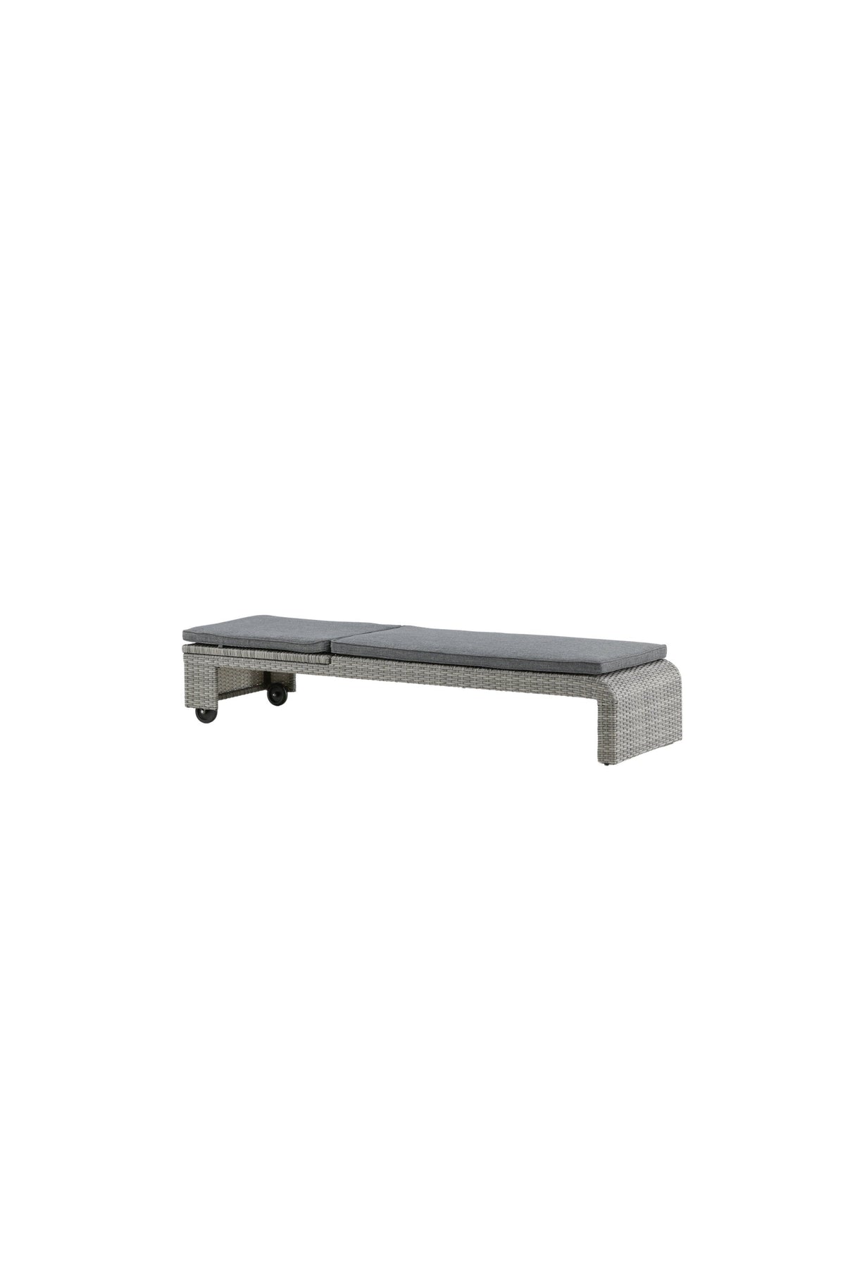 London Outdoor Sun - Lounge - grau/Weidengeflecht - Outdoor Sun - Lounges - ALVAHOME
