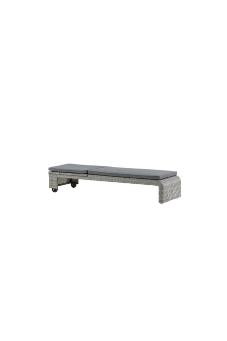 London Outdoor Sun - Lounge - grau/Weidengeflecht - Outdoor Sun - Lounges - ALVAHOME