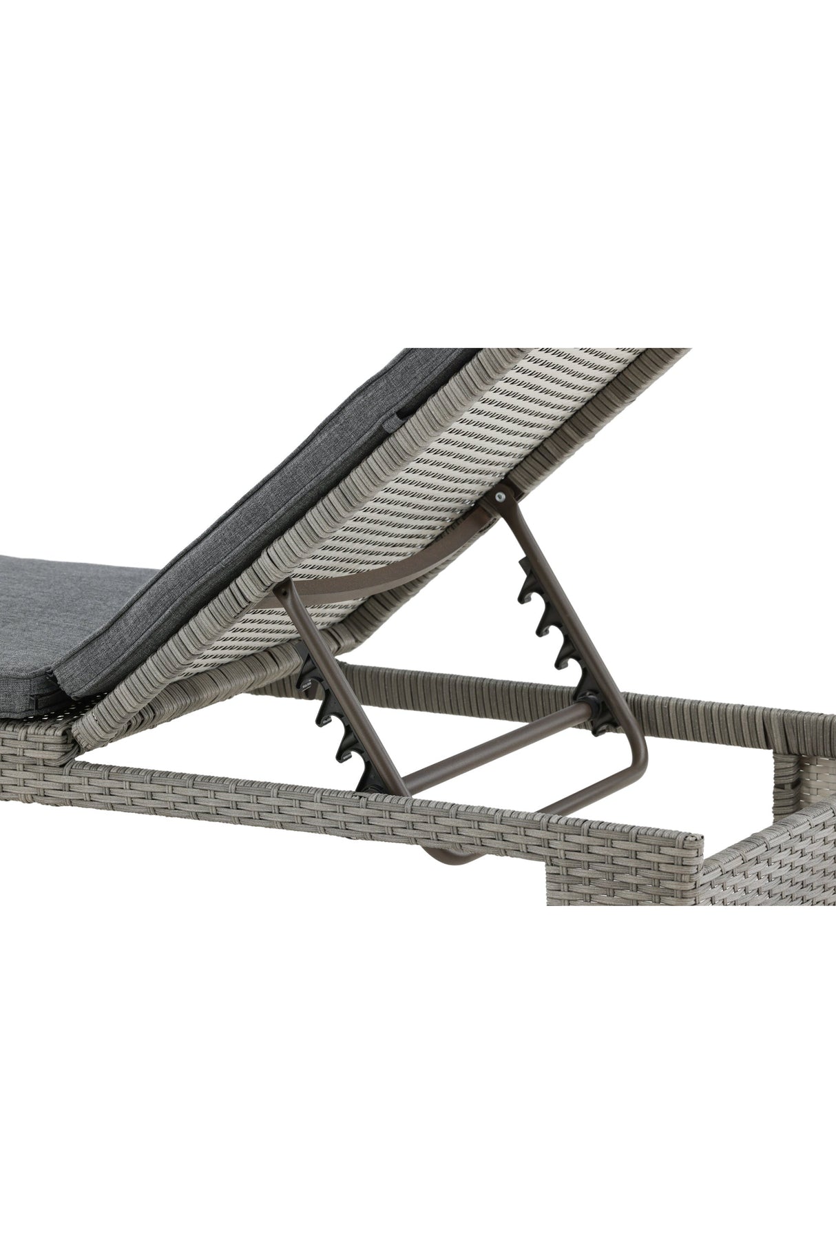 London Outdoor Sun - Lounge - grau/Weidengeflecht - Outdoor Sun - Lounges - ALVAHOME