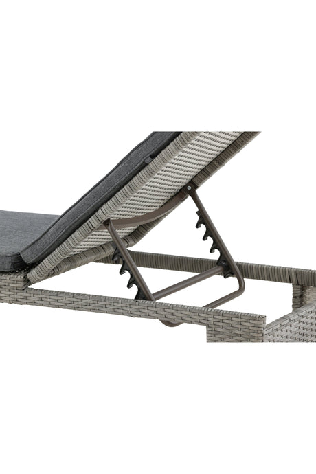 London Outdoor Sun - Lounge - grau/Weidengeflecht - Outdoor Sun - Lounges - ALVAHOME