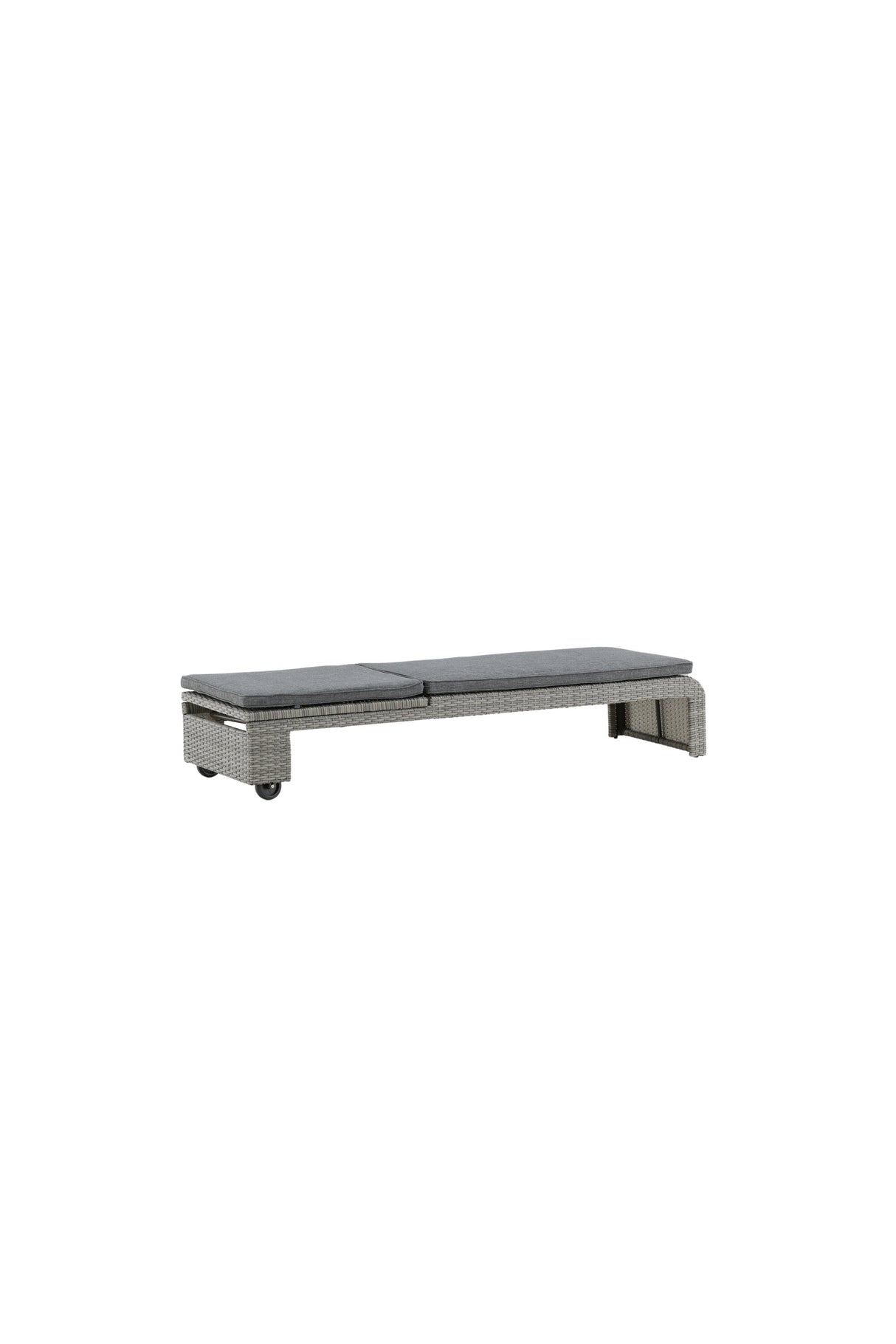 London Outdoor Sun - Lounge - grau/Weidengeflecht - Outdoor Sun - Lounges - ALVAHOME