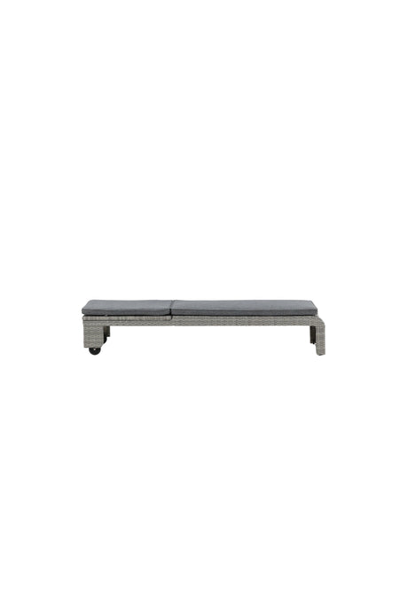 London Outdoor Sun - Lounge - grau/Weidengeflecht - Outdoor Sun - Lounges - ALVAHOME