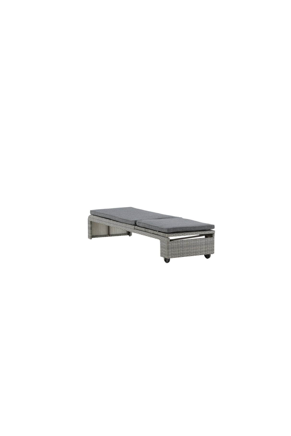 London Outdoor Sun - Lounge - grau/Weidengeflecht - Outdoor Sun - Lounges - ALVAHOME