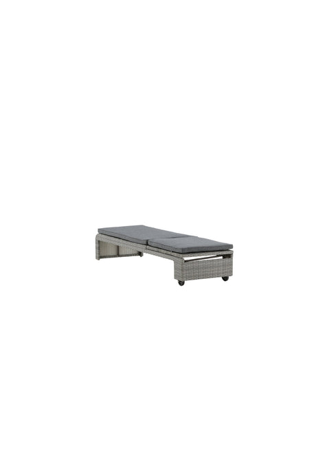 London Outdoor Sun - Lounge - grau/Weidengeflecht - Outdoor Sun - Lounges - ALVAHOME